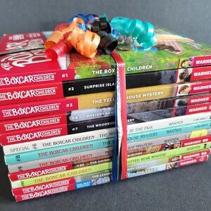 THE BOXCAR CHILDREN LOT OF BOOKS MYSTERY SERIES FOR BOYS & GIRLS W/ SPECIAL ED.